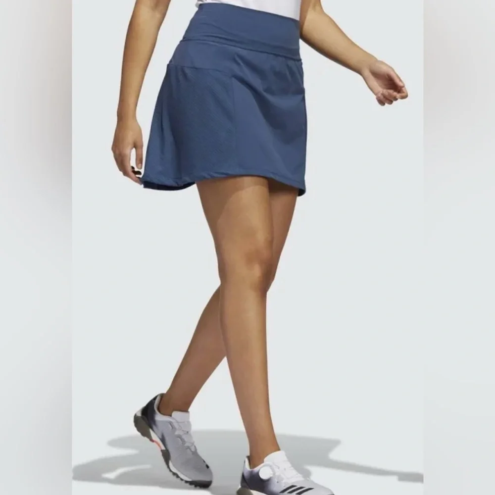 NWT [Adidas] HEAT.RDY Sport 15" Golf Skort Skirt in Crew Navy Blue Women’s Sz XS - Picture 4 of 12